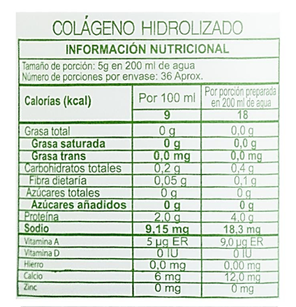 colágeno con citrato de magnesio